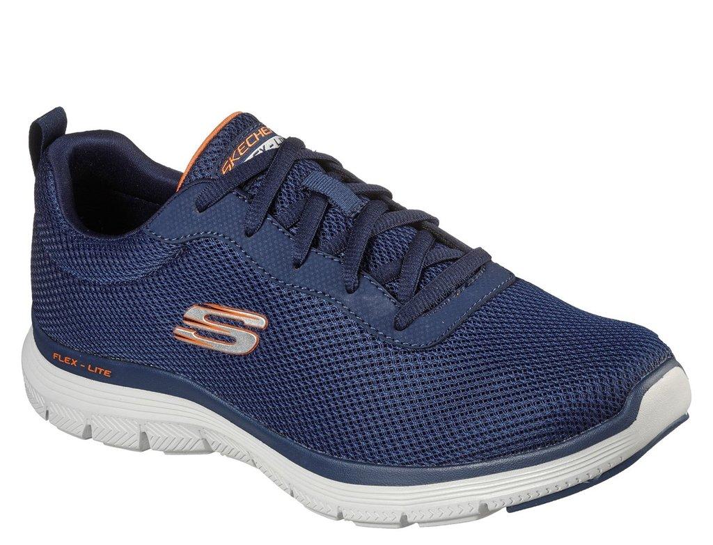 232229 / Nvbl SKECHERS shoes men´s color blue lace memory flex advantage 4.0-